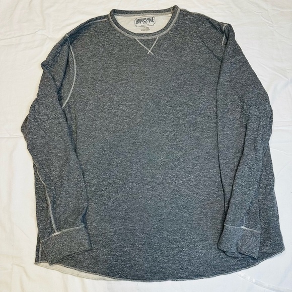 American Eagle Outfitters Other - American Eagle Outfitters Men Charcoal Knit Sweater Sz XL